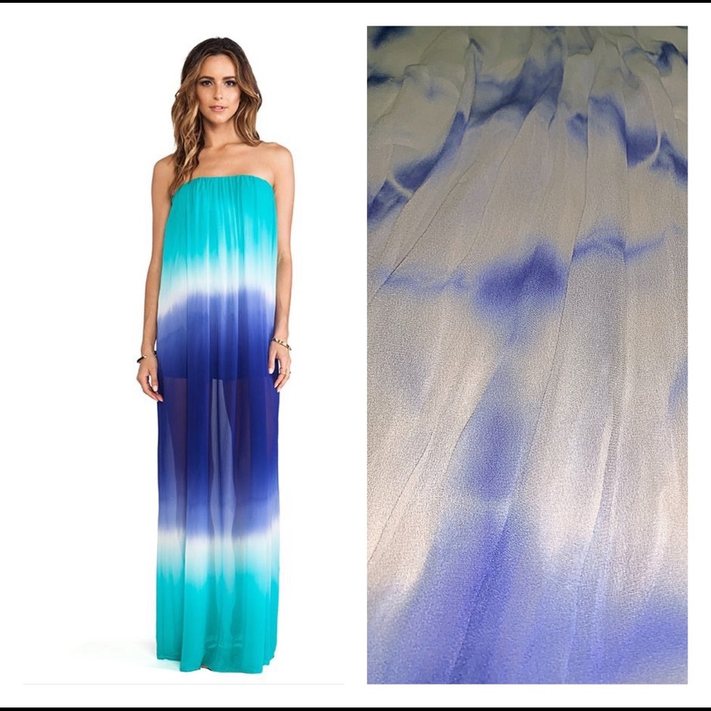YFB Elenor tie dye maxi dress